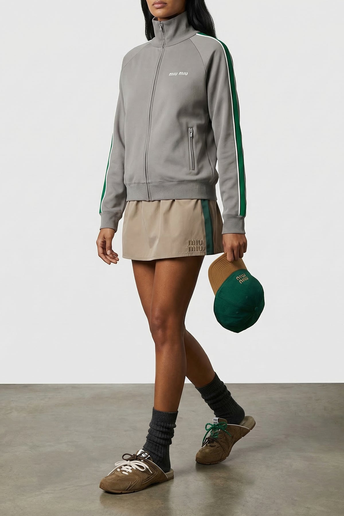 tech yarn sweatshirt
