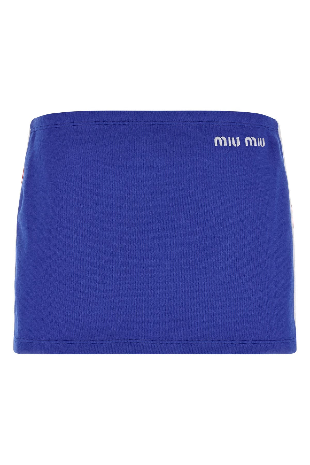MIU MIU 40 mini skirt in technical fabric