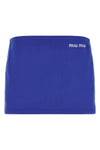 mini skirt in technical fabric