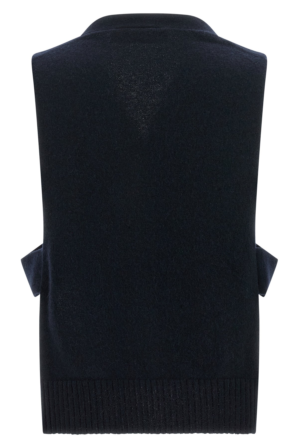 MIU MIU 40 shaved cashmere vest