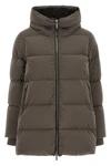 the carinzia moorer down jacket redefines outerwear through a structured silho