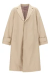 water repellent cotton trench coat