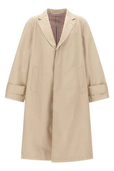 water repellent cotton trench coat