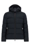 brett - acqua line (2 small umbrellas) bomber jacket in super light