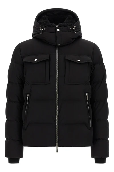 alarick bomber jacket - acqua line (1 umbrella) in water-repellent resin bie