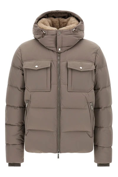alarick bomber jacket - acqua line (1 umbrella)