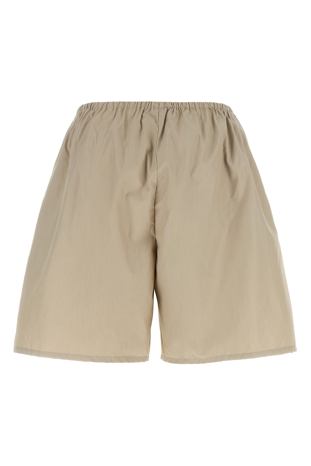 panama fabric bermuda shorts