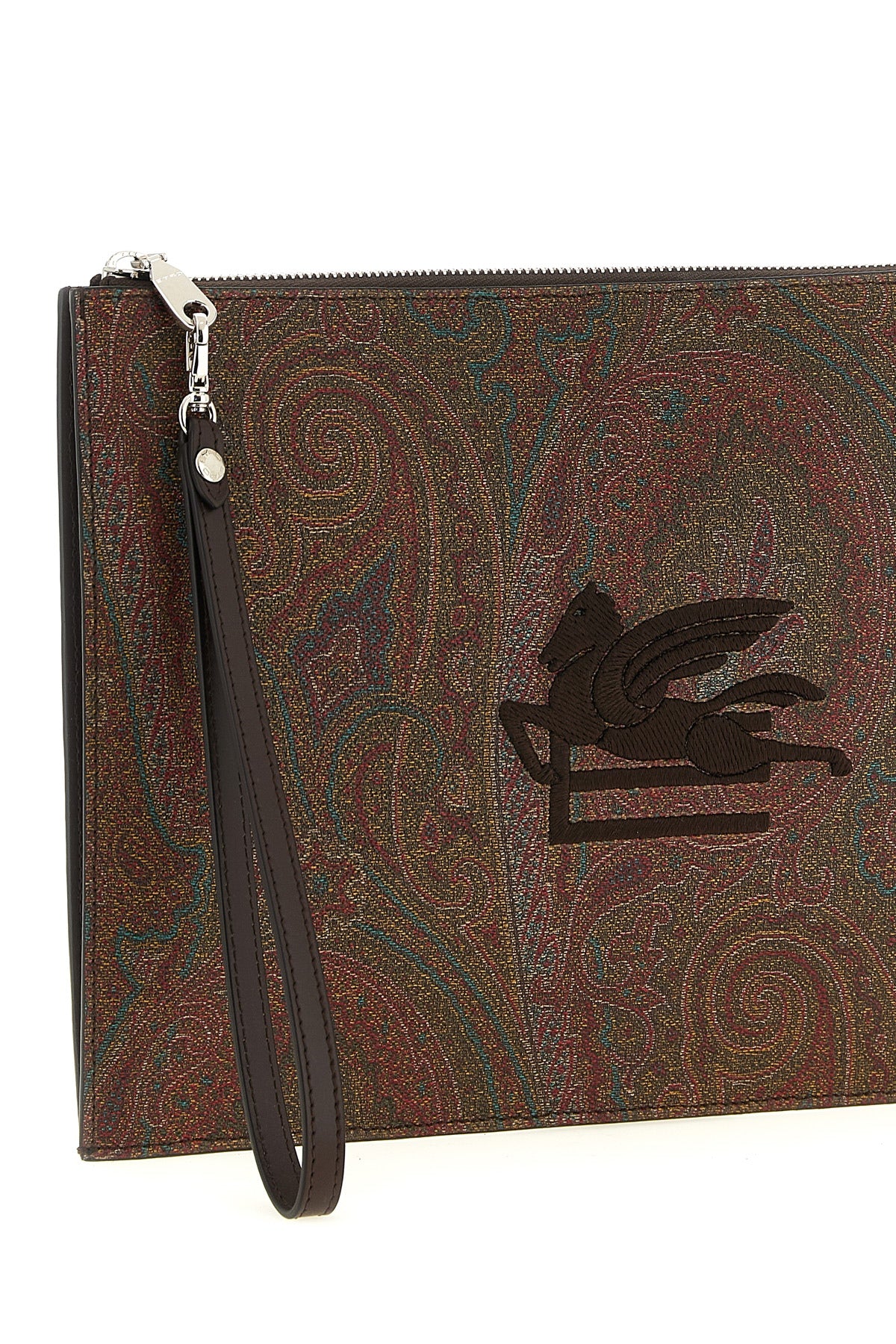 the etro essential arnica clutch