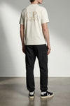 41 wrinkled-effect cotton pants