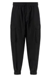 41 wrinkled-effect cotton pants