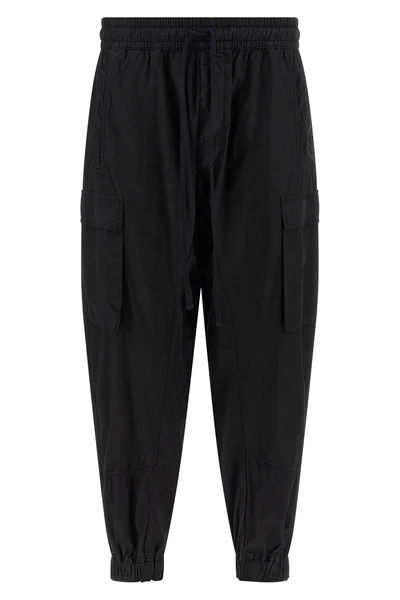 41 wrinkled-effect cotton pants