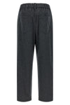 mélange wool pants