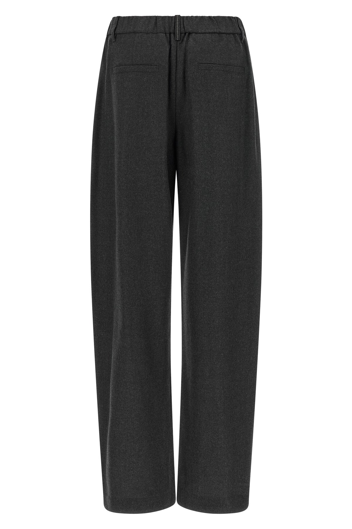 BRUNELLO CUCINELLI 36 mélange wool trousers