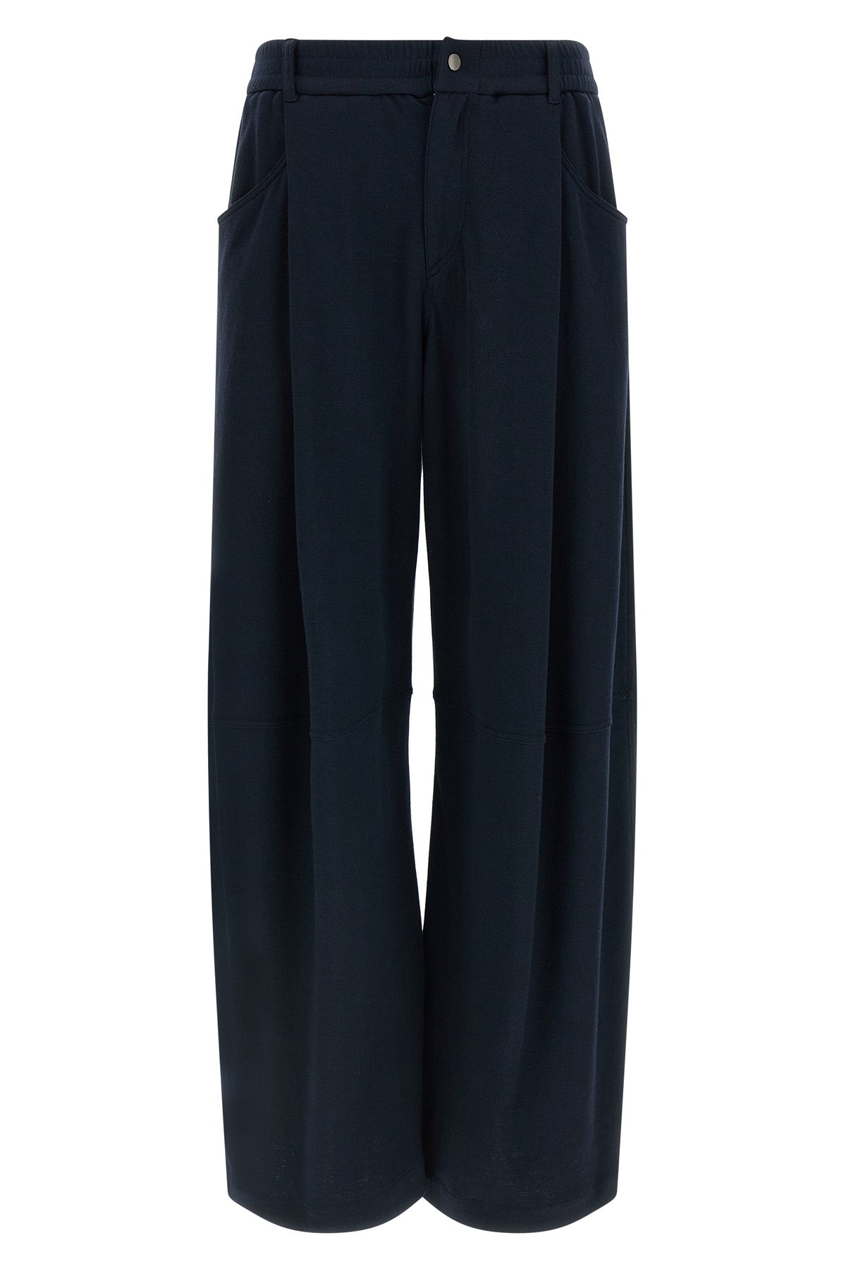 BRUNELLO CUCINELLI M light cotton and silk blend trousers