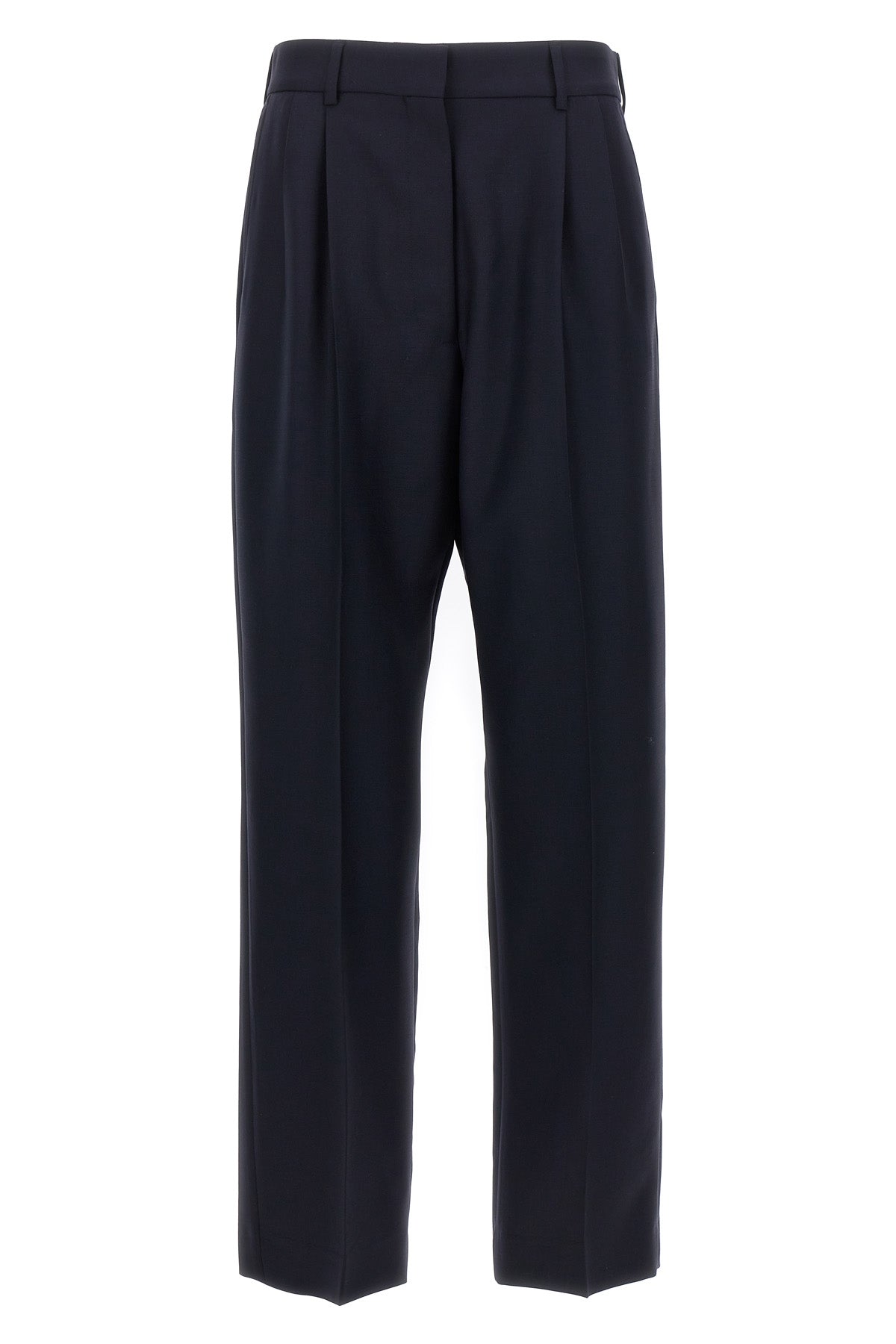 BLAZÉ MILANO 4 first class navy fox wool and mohair pants