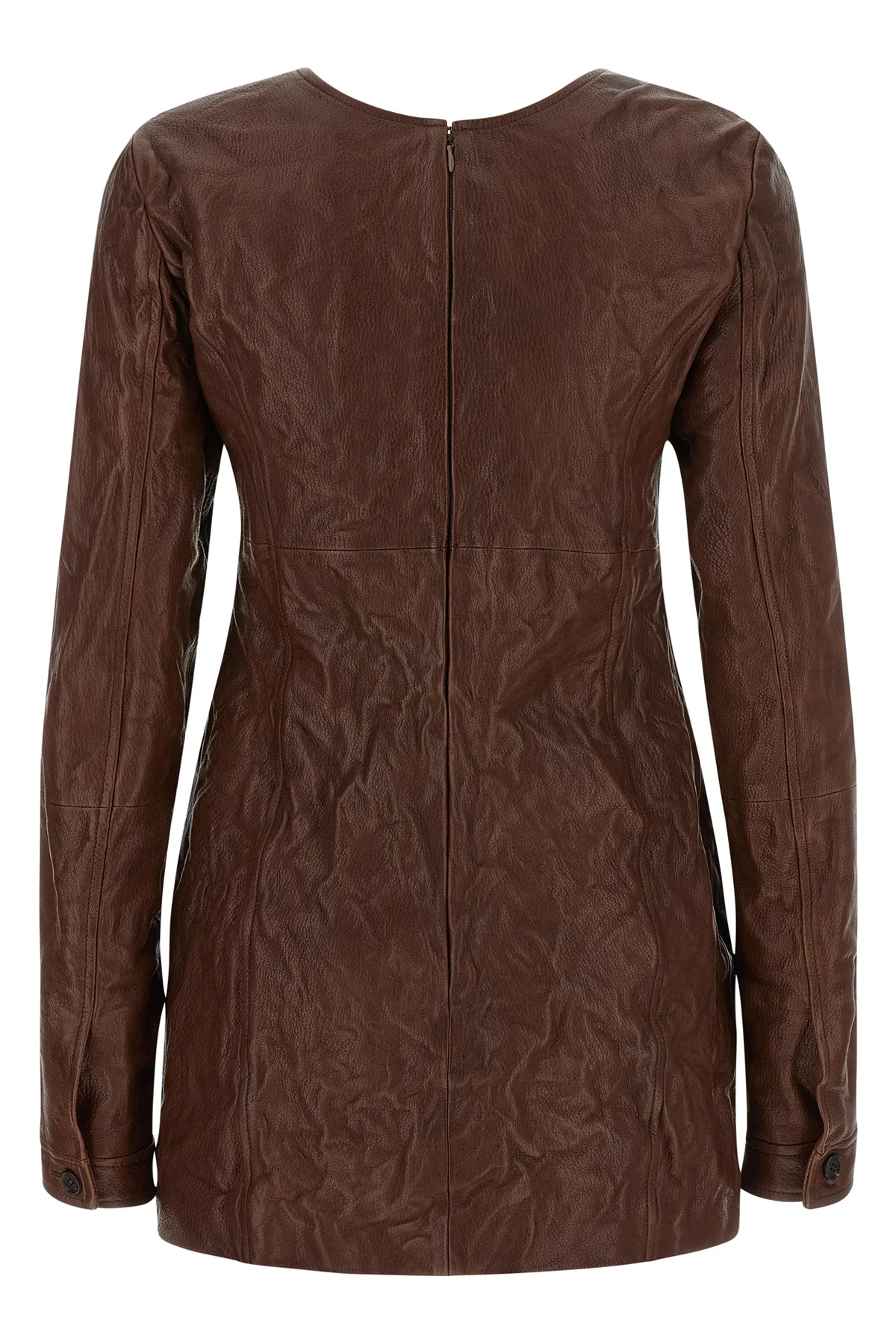 the miu miu dress defines a new sartorial aesthetic through a rigorous material