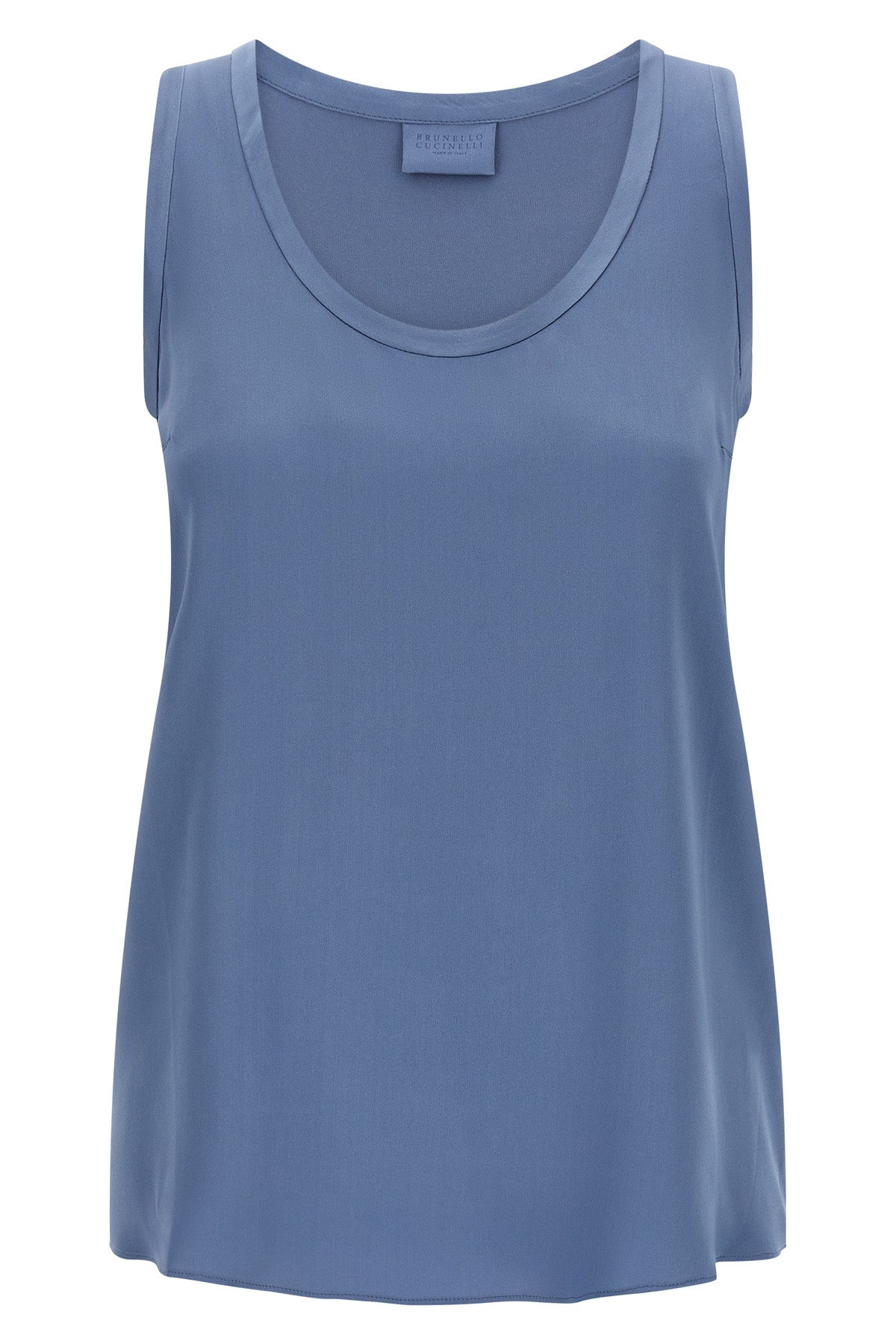 BRUNELLO CUCINELLI S stretch silk satin top