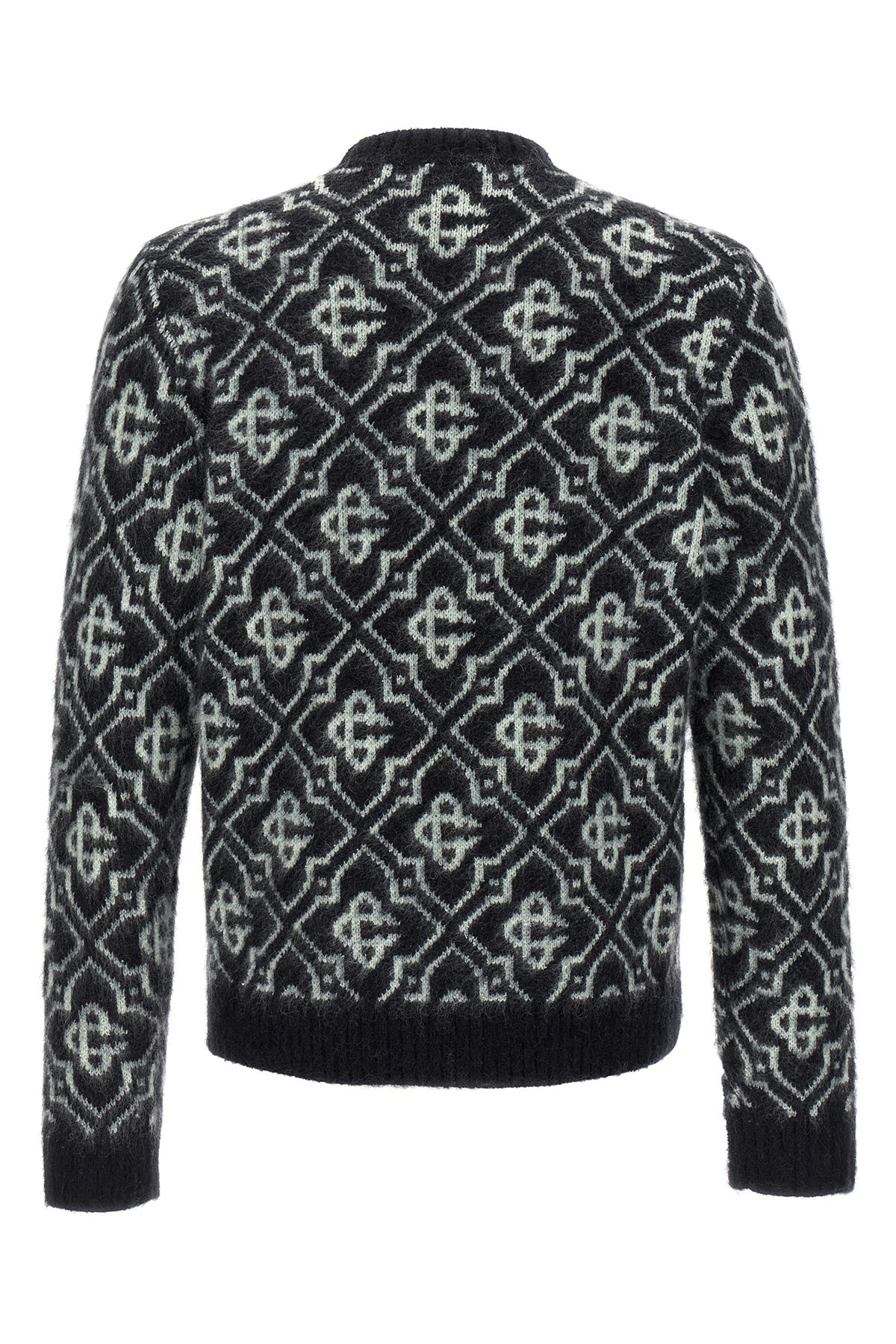 CASABLANCA L monogram mohair sweater