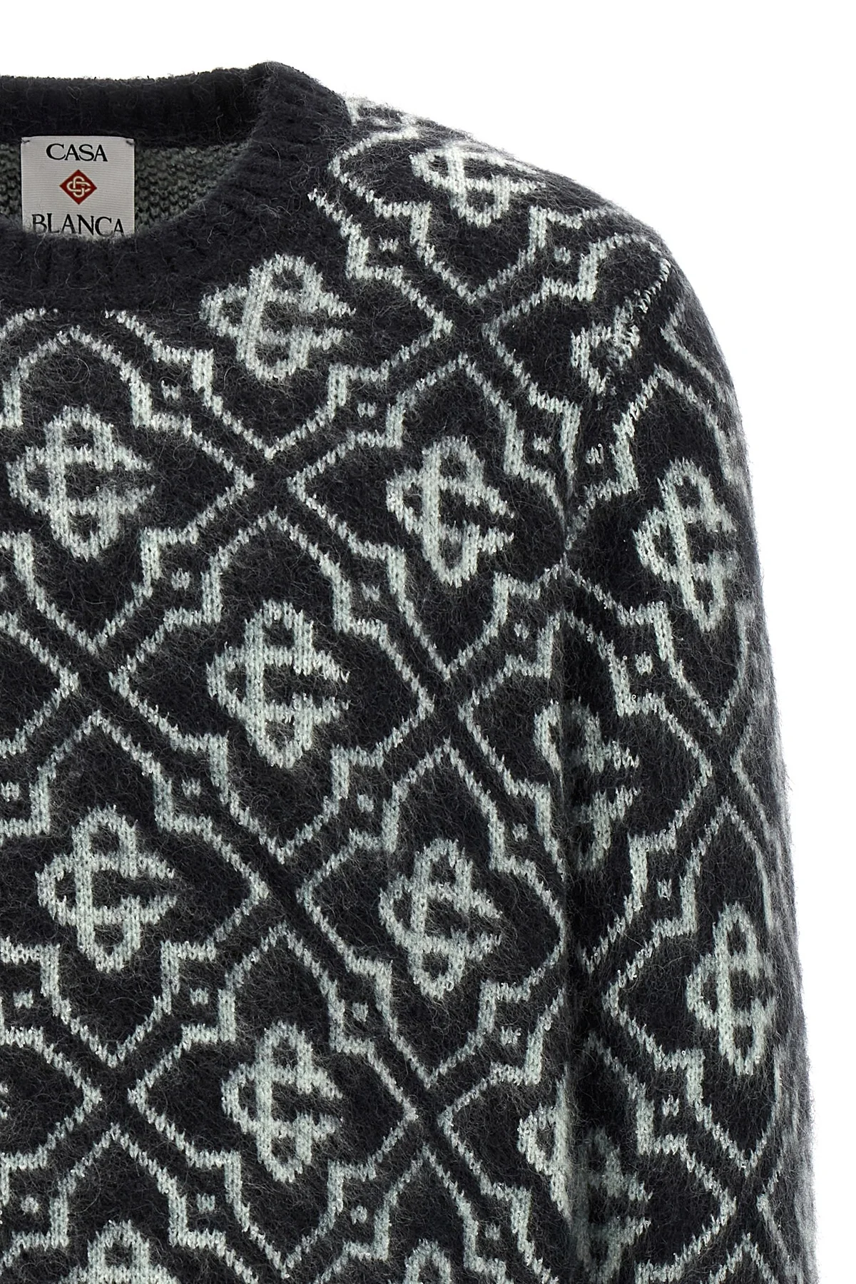 monogram mohair sweater