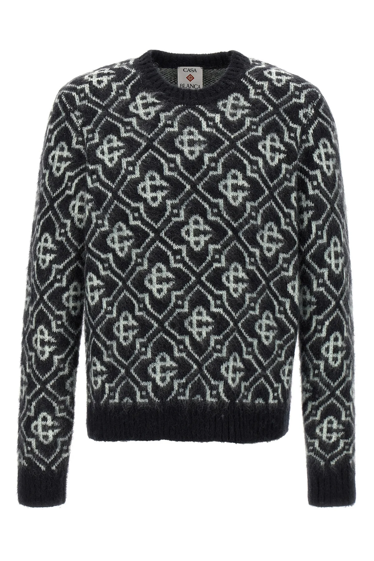monogram mohair sweater