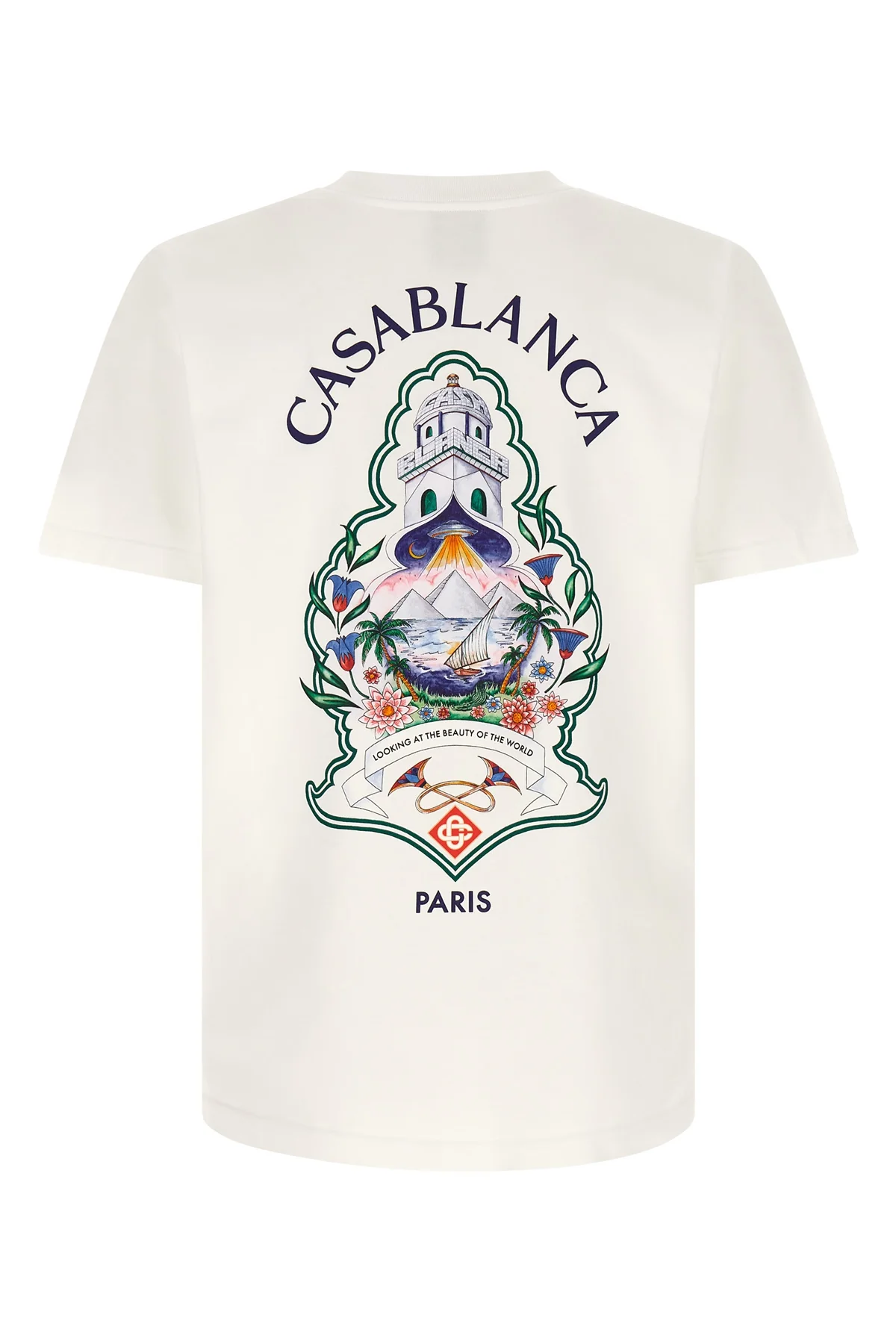 CASABLANCA L the classic casablanca hotel emblem t-shirt