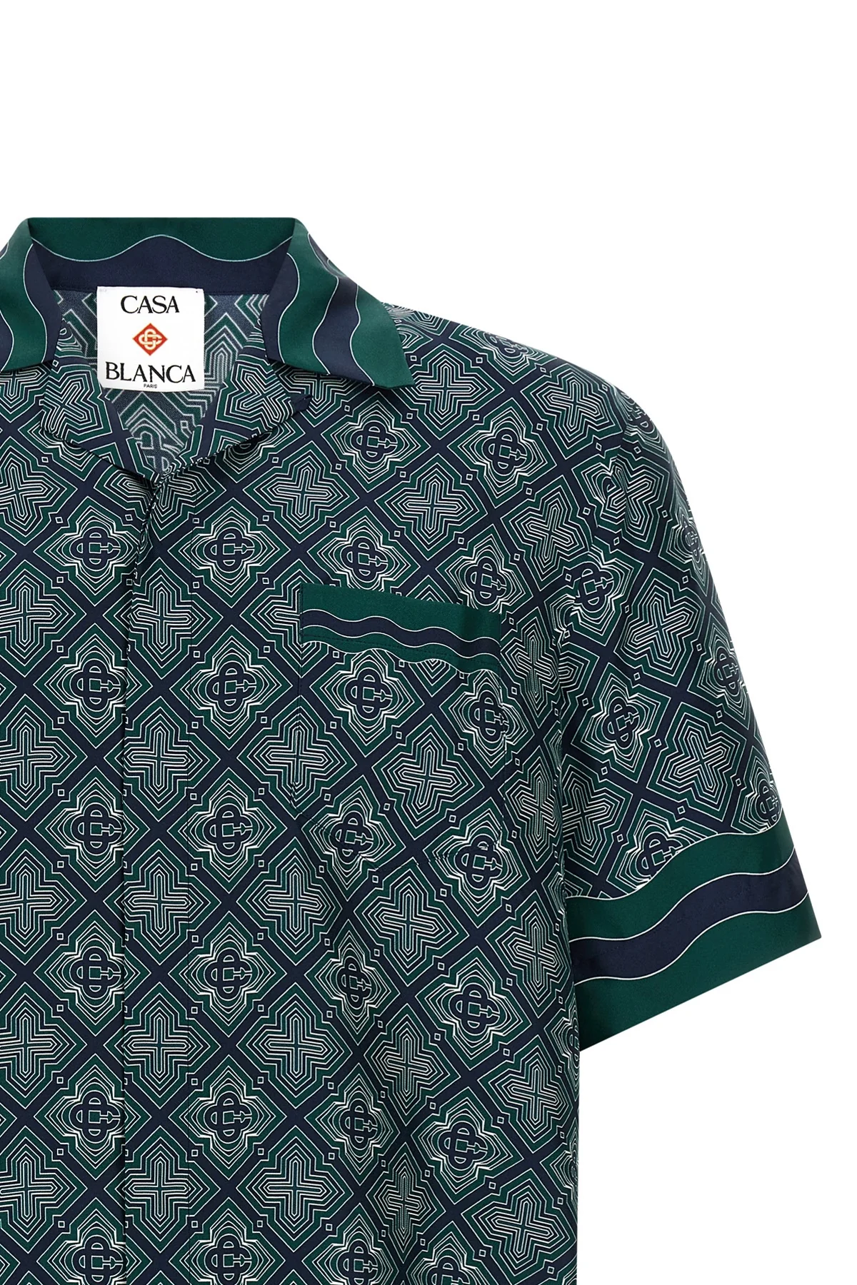 the casablanca short-sleeved shirt