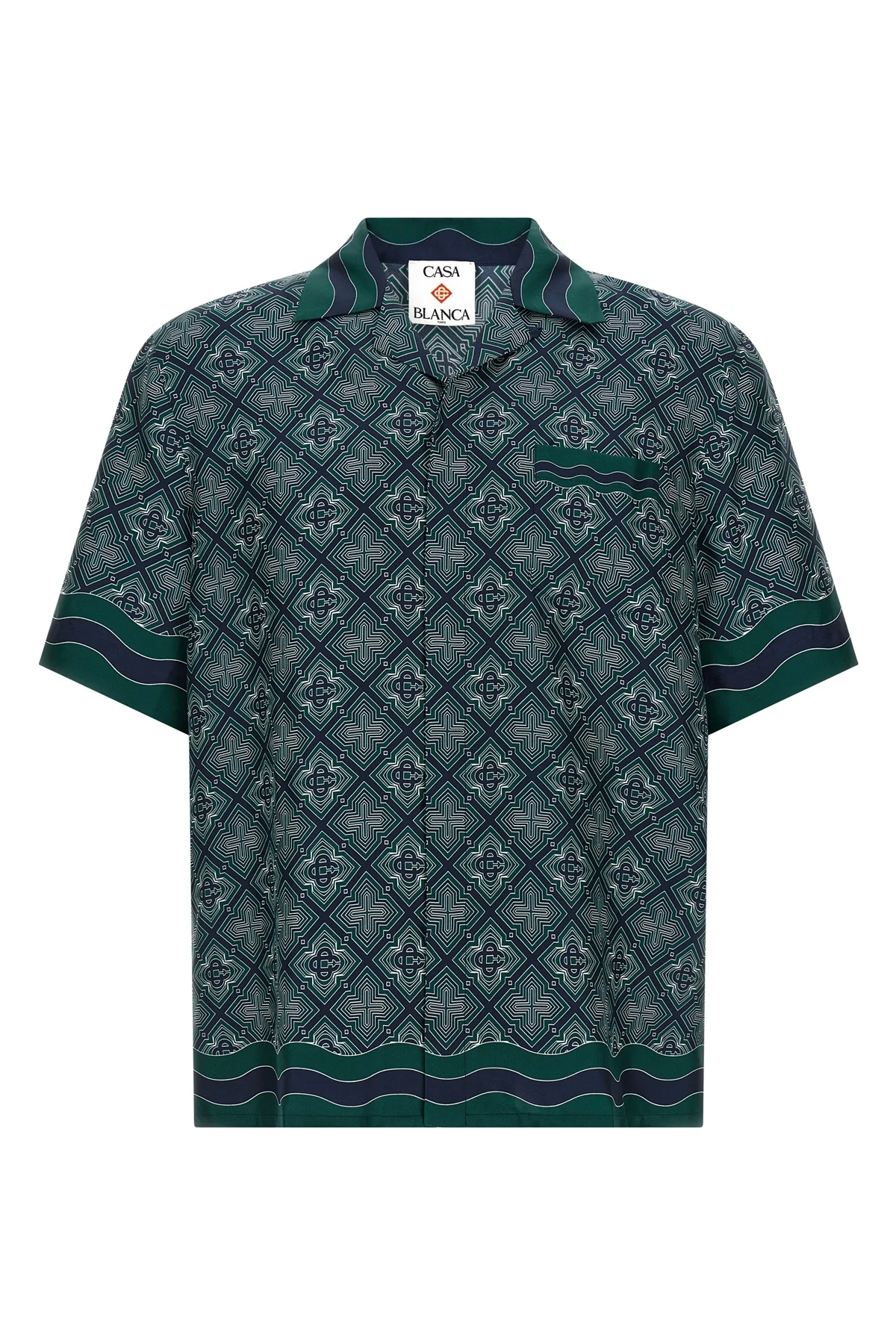 the casablanca short-sleeved shirt