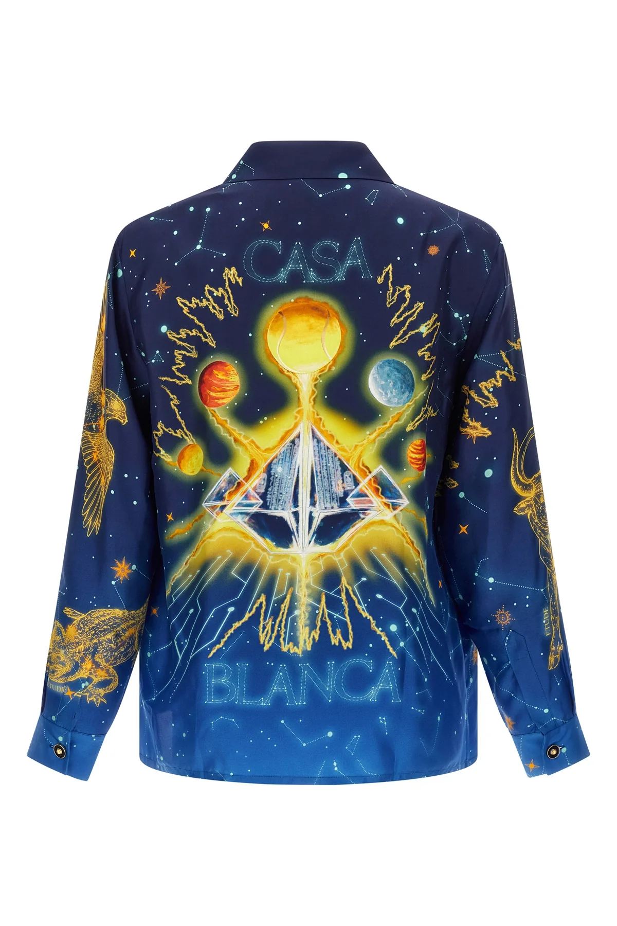 CASABLANCA L the casablanca astrology long-sleeved shirt