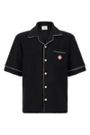 the casablanca towelling monogram short-sleeved shirt