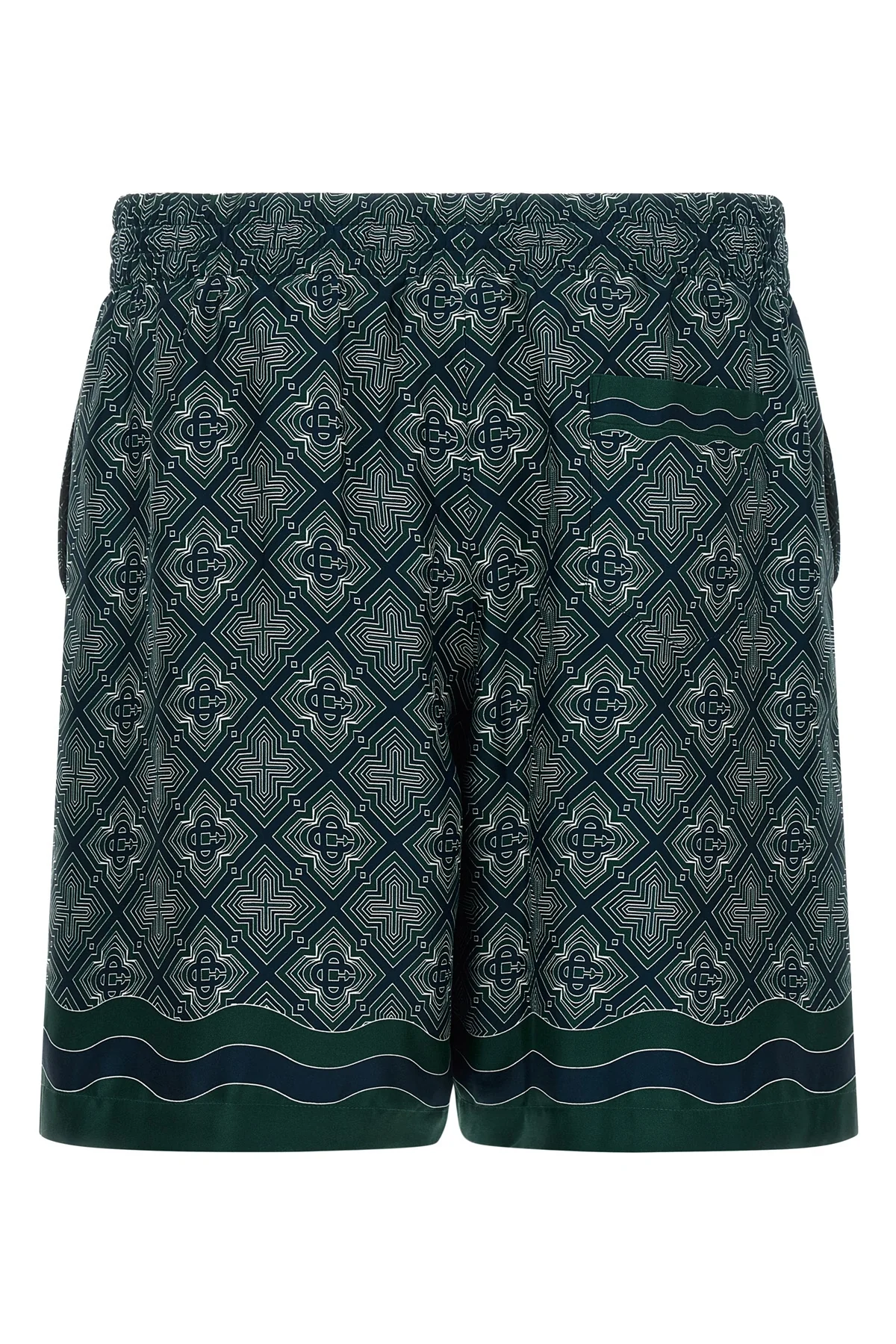 CASABLANCA L casablanca radiating monogram bermuda shorts