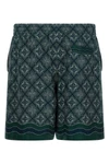 casablanca radiating monogram bermuda shorts