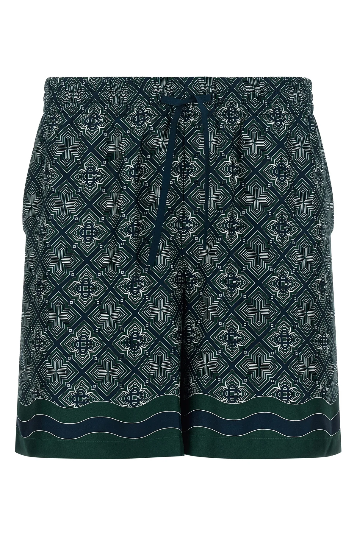 CASABLANCA L casablanca radiating monogram bermuda shorts