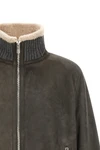 brunello cucinelli jacket in soft lambskin has a structured silhouette