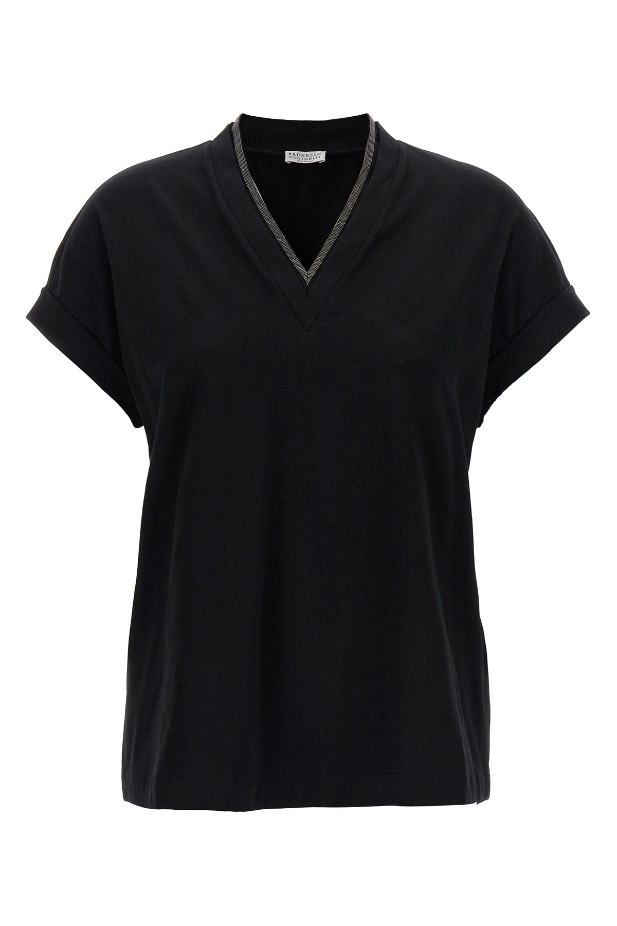 BRUNELLO CUCINELLI L v-neck t-shirt in cotton