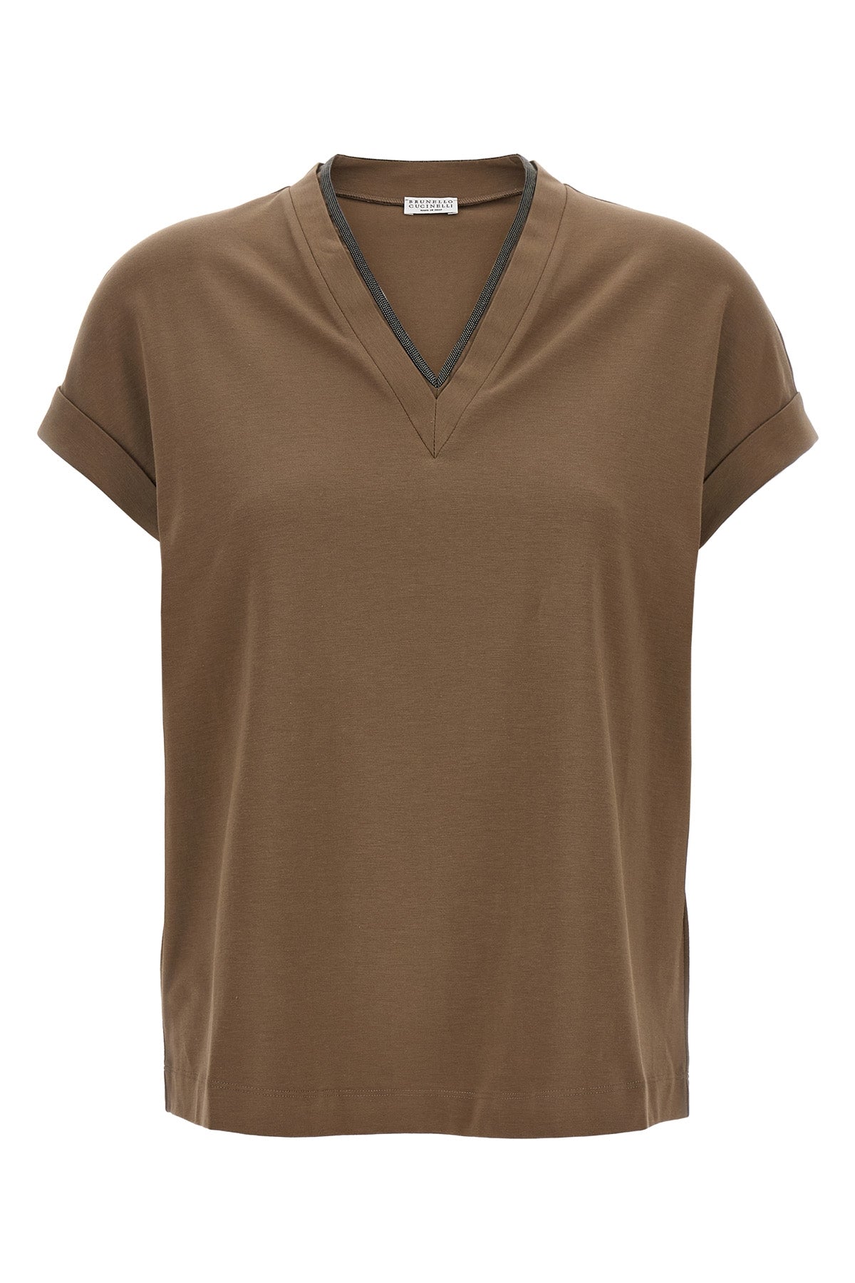 BRUNELLO CUCINELLI L stretch cotton t-shirt