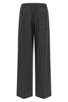 cool mélange wool trousers