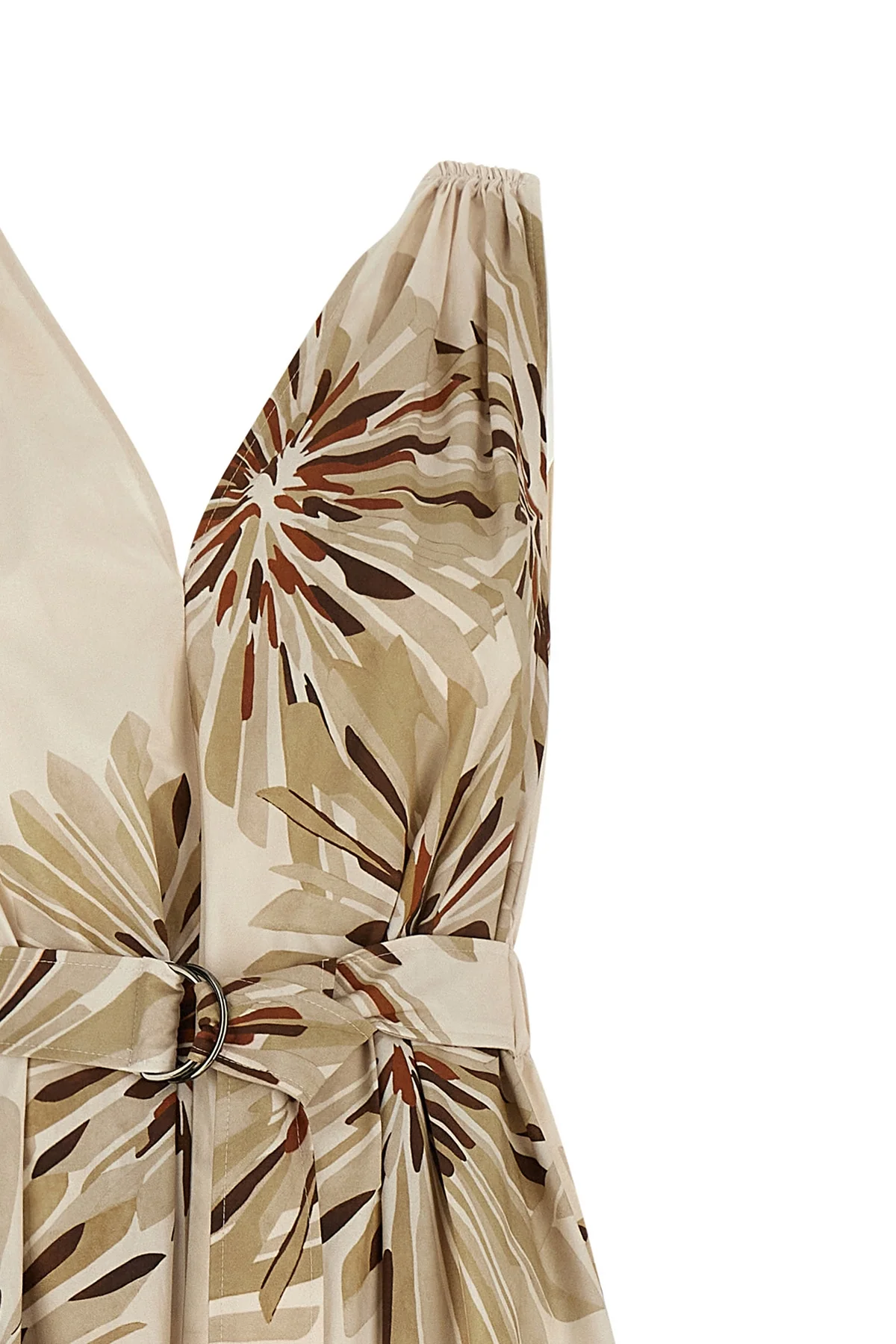 the brunello cucinelli midi dress in pure cotton poplin reinterprets everyday el