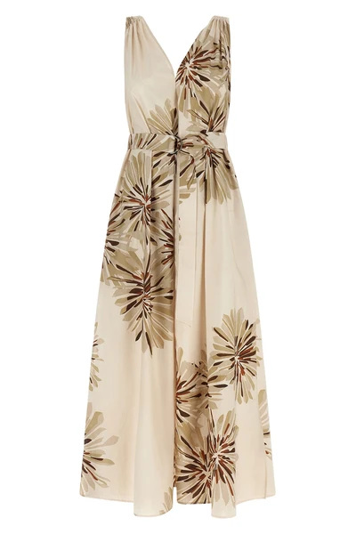 the brunello cucinelli midi dress in pure cotton poplin reinterprets everyday el
