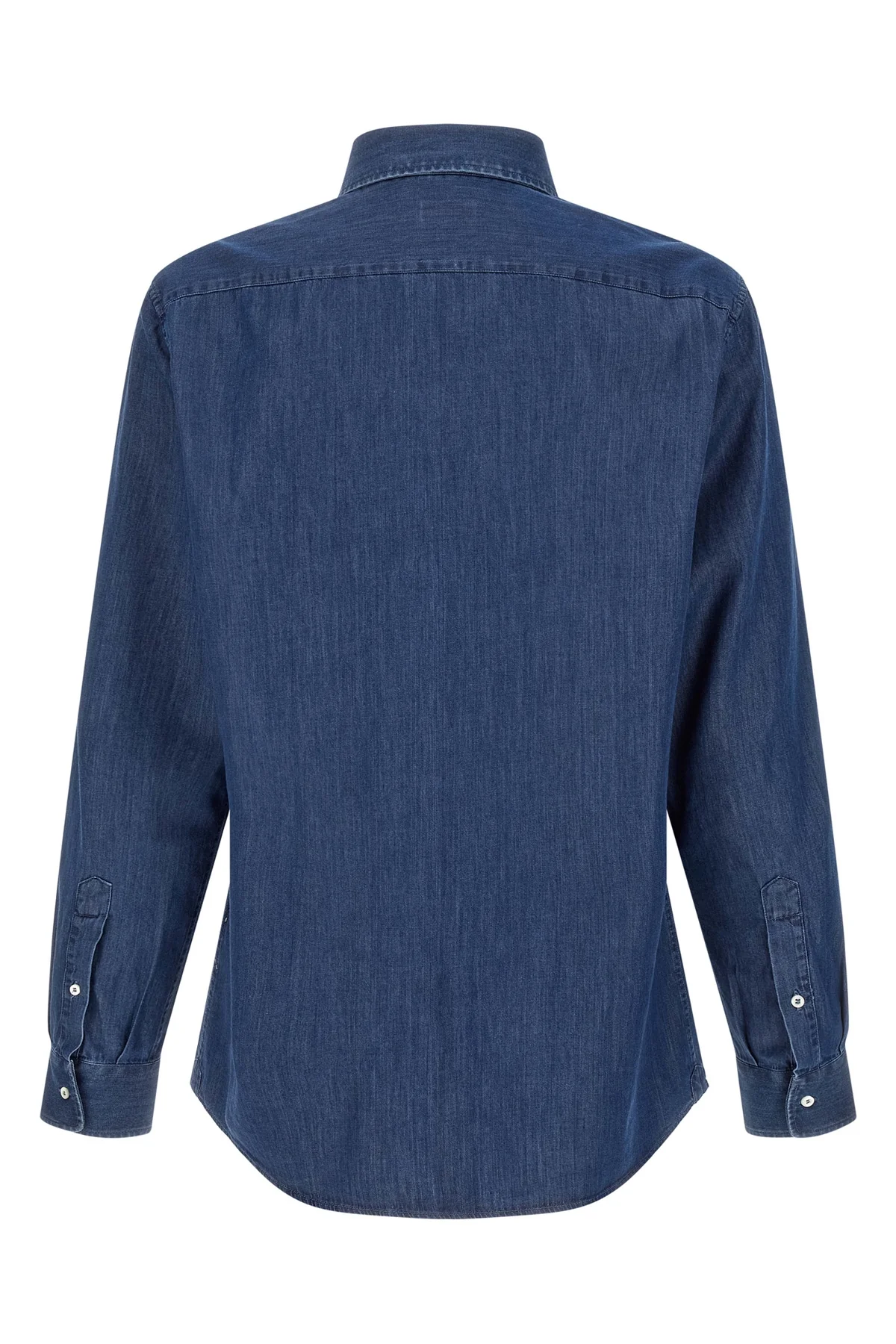 brunello cucinellis lightweight denim shirt