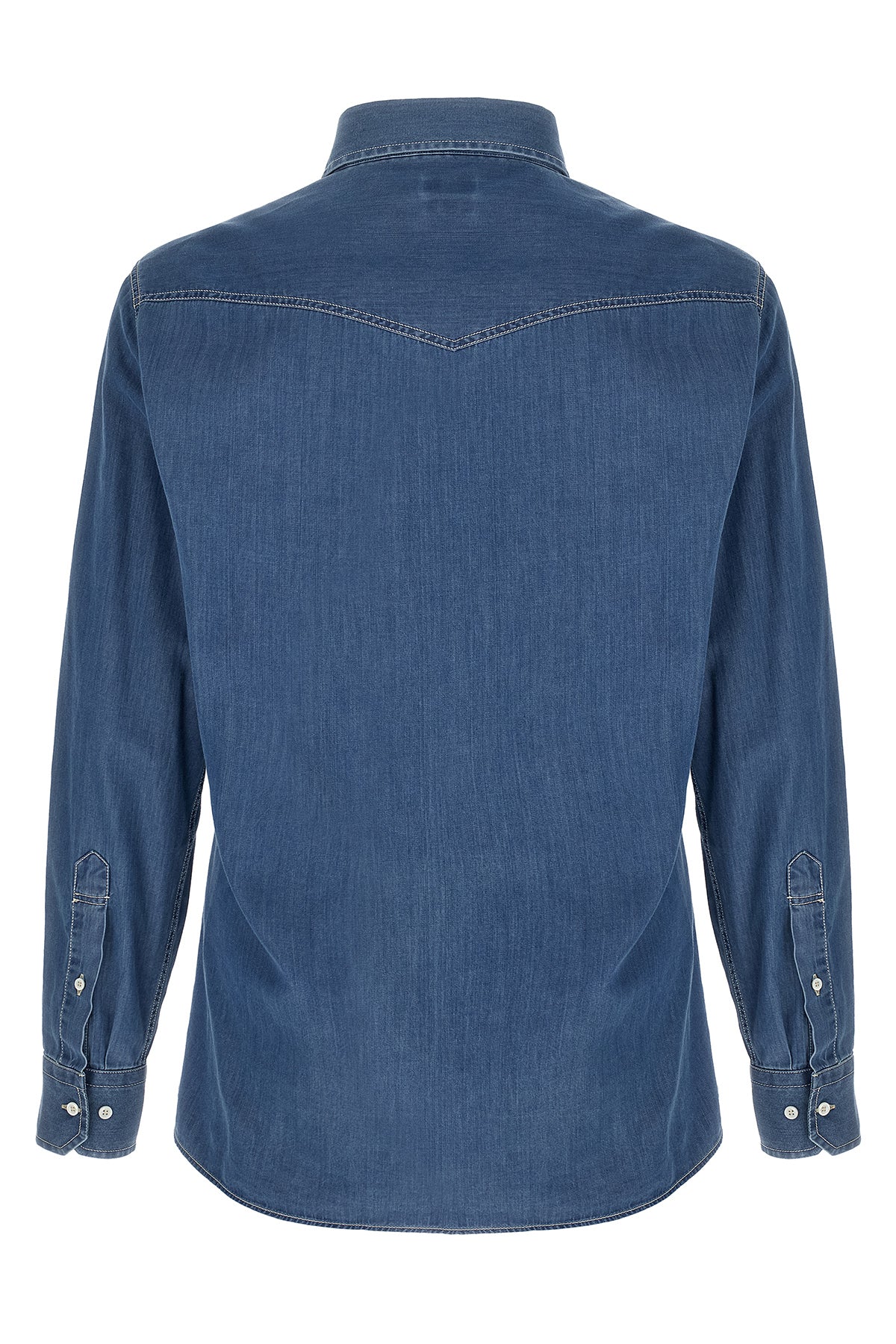 texan cotton denim shirt