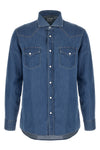 texan cotton denim shirt
