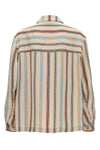 striped linen overshirt