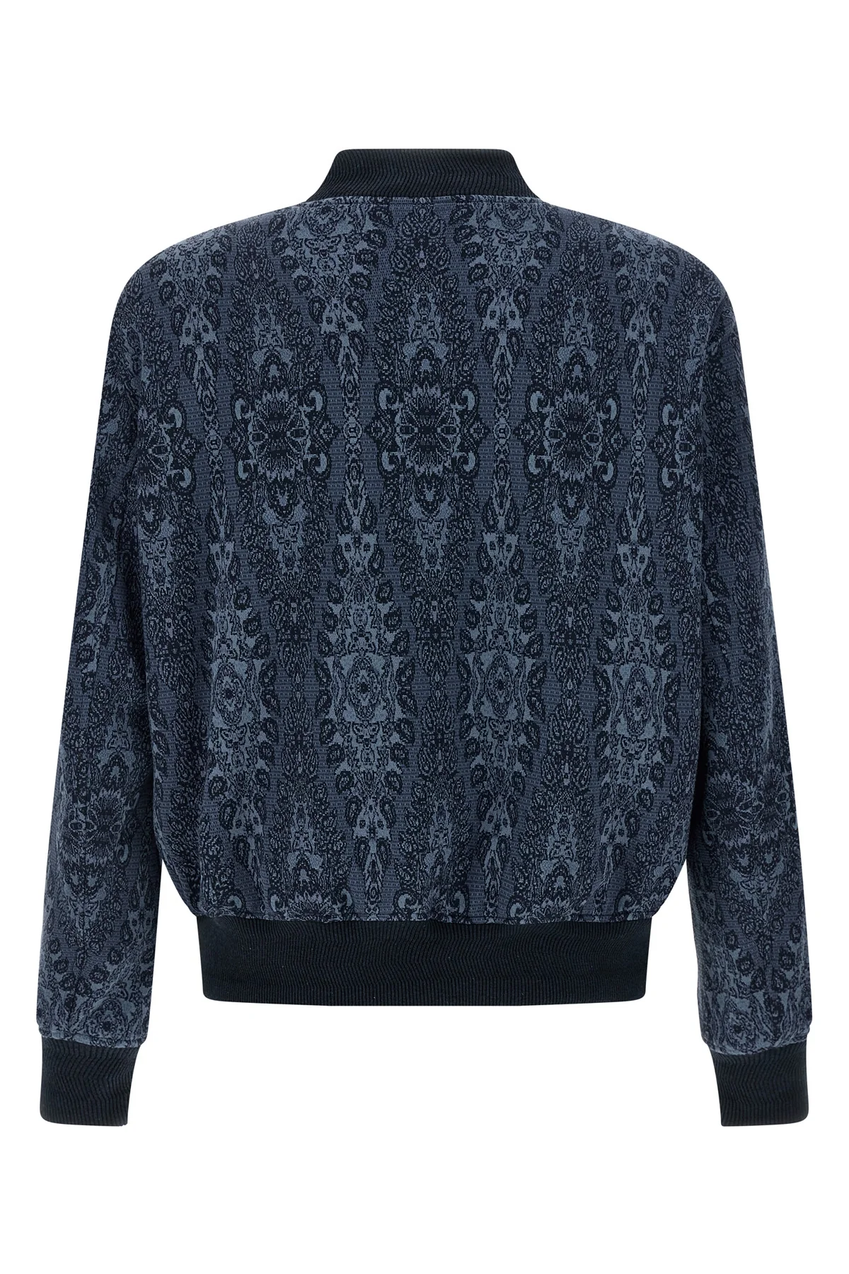ETRO L jacquard cotton and viscose blend bomber jacket