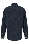 all-over paisley ramage pure cotton denim shirt