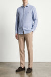 striped linen shirt
