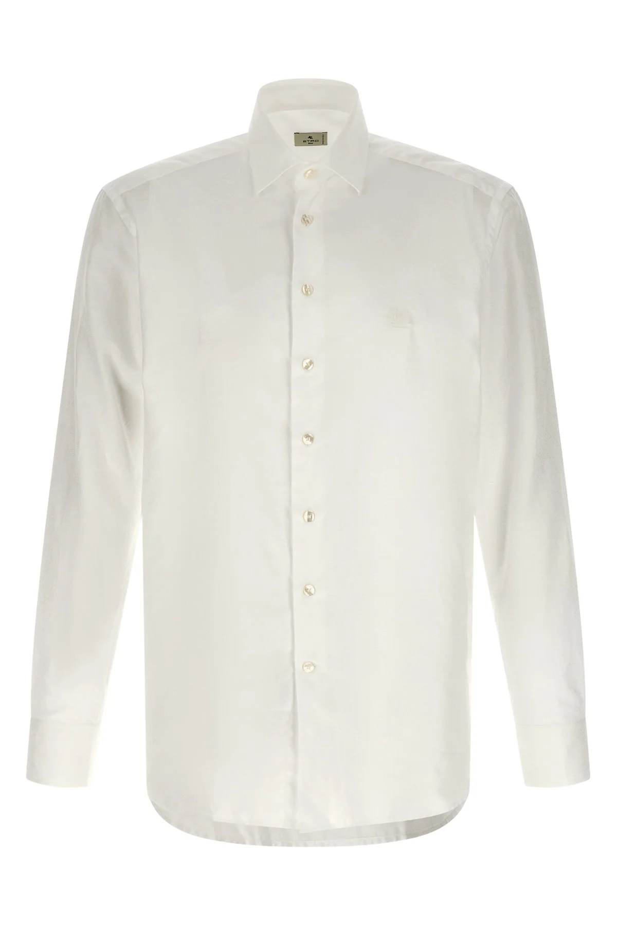 ETRO 39 cm paisley jacquard pure cotton shirt