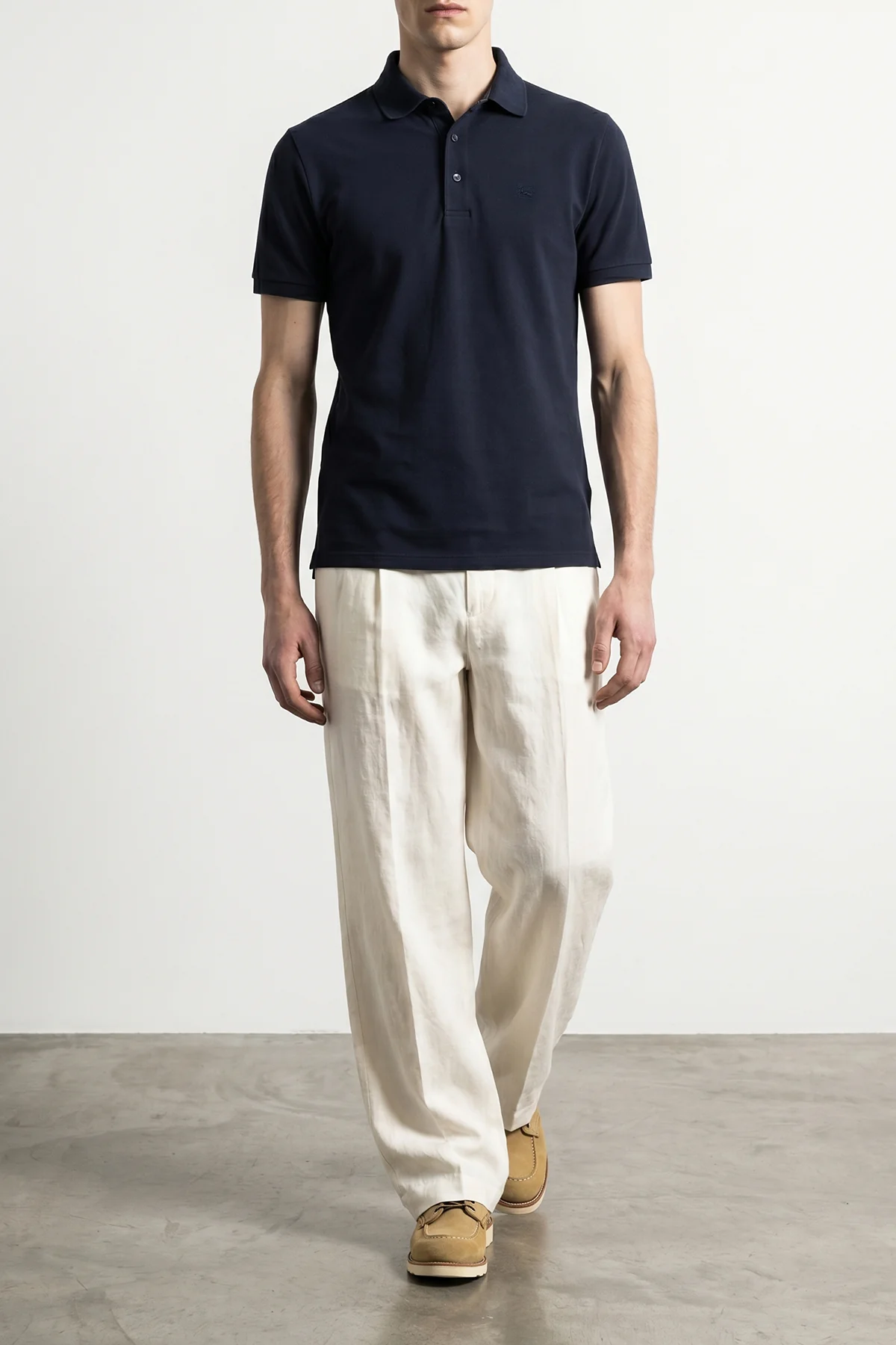 ETRO M piqué cotton polo shirt