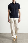 piqué cotton polo shirt