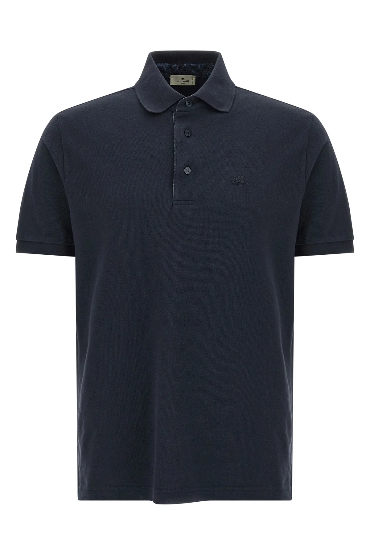 ETRO M piqué cotton polo shirt