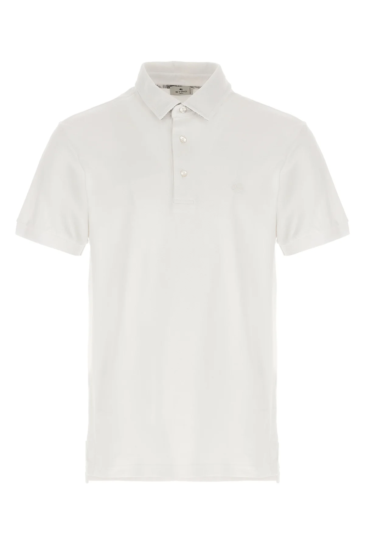 ETRO L piqué cotton polo shirt